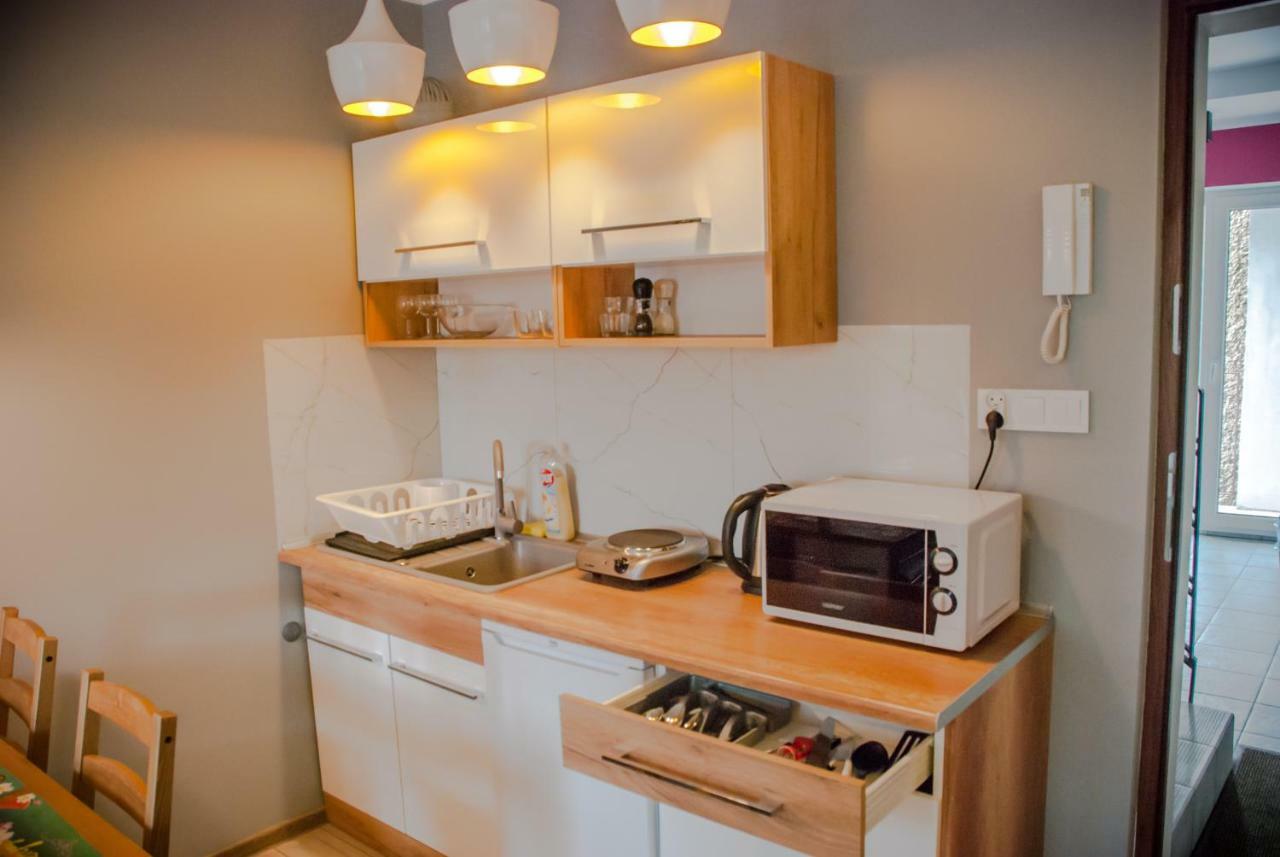 Noclegi "Boczna 5A" Apartamenty Goscinne シュツァブノ・ズドルイ エクステリア 写真